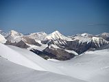 40 The Lower Mountains North of Cho Oyu In Tibet Early Morning On The Climb To Lhakpa Ri Summit